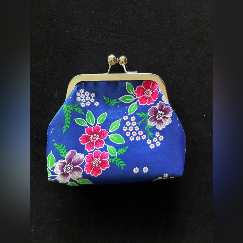 Sweet vintage floral micro purse clutch wedding summer party ready - Picture 3 of 6